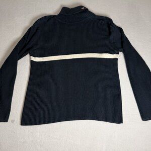 Pullover Ralph Lauren (M-Size) Black with a white stripe